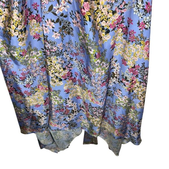 Anna Kay Sleeveless Halter Floral Dress Women’s Size 2 Summer Cocktail Party - Picture 3 of 12